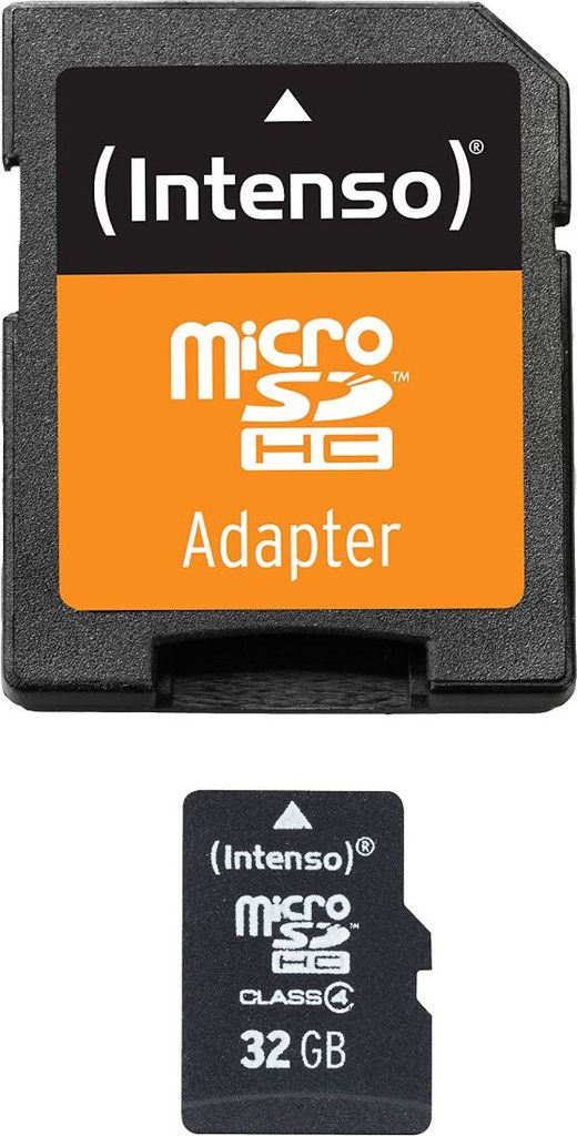 Karta SD MicroSD 32GB Intenso inkl. Adapter SD Zdjęcie produktu 4