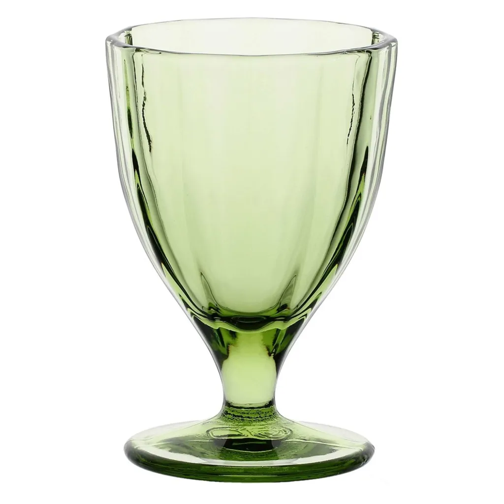 Bicchieri Acqua Verde Rose&Tulipani Set 6 pezzi 300ml | Aperitivo Style