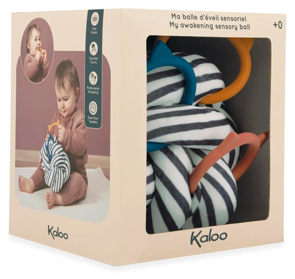 Balle Kaloo : La solution anti-frustration pour la préhension de bébé - 3