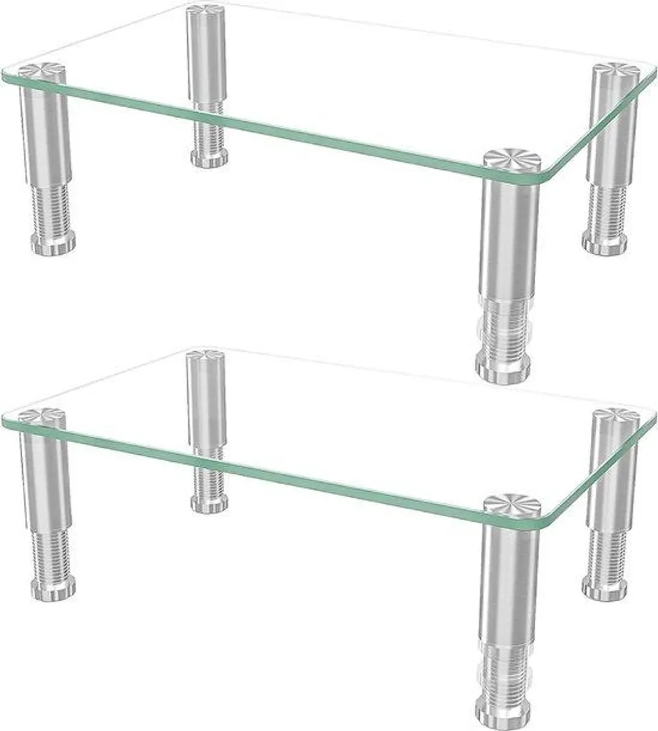 Support PC portable pour bureau, rehausseur double pièce amovible