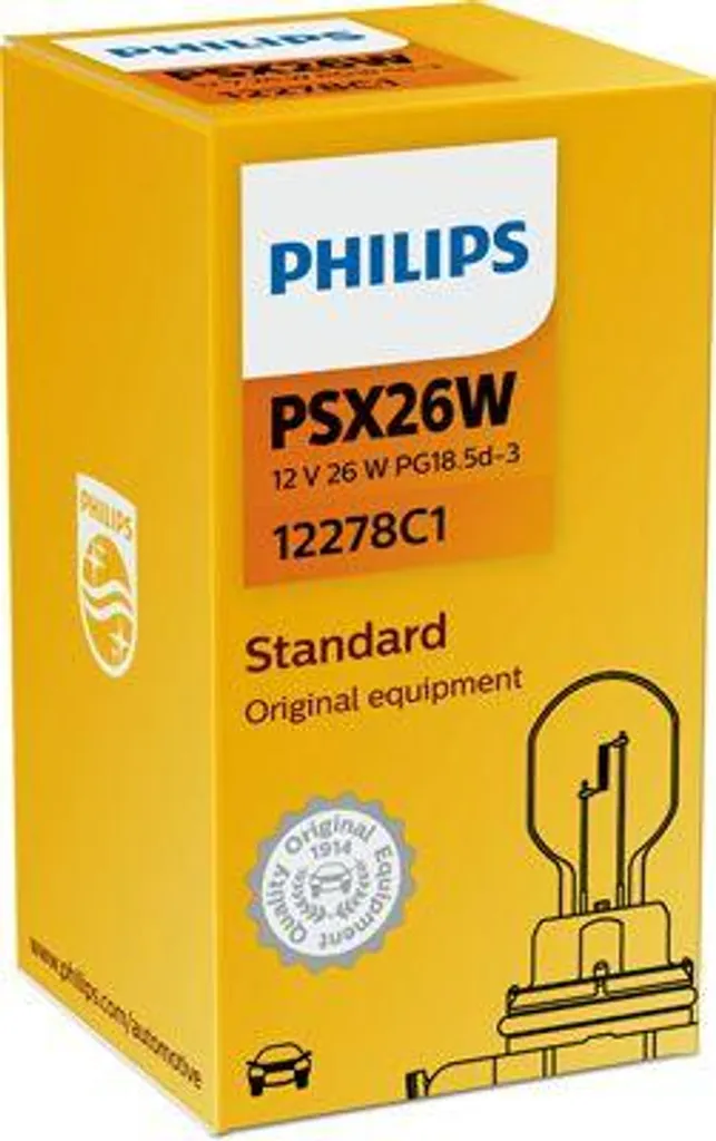 PHILIPS 12278C1 Lampadina luci di posizione OE compatibile con A4 8K, A5 8T, A5 8F, X5, Classe C, Classe E, Classe GL, Classe R, SLK
