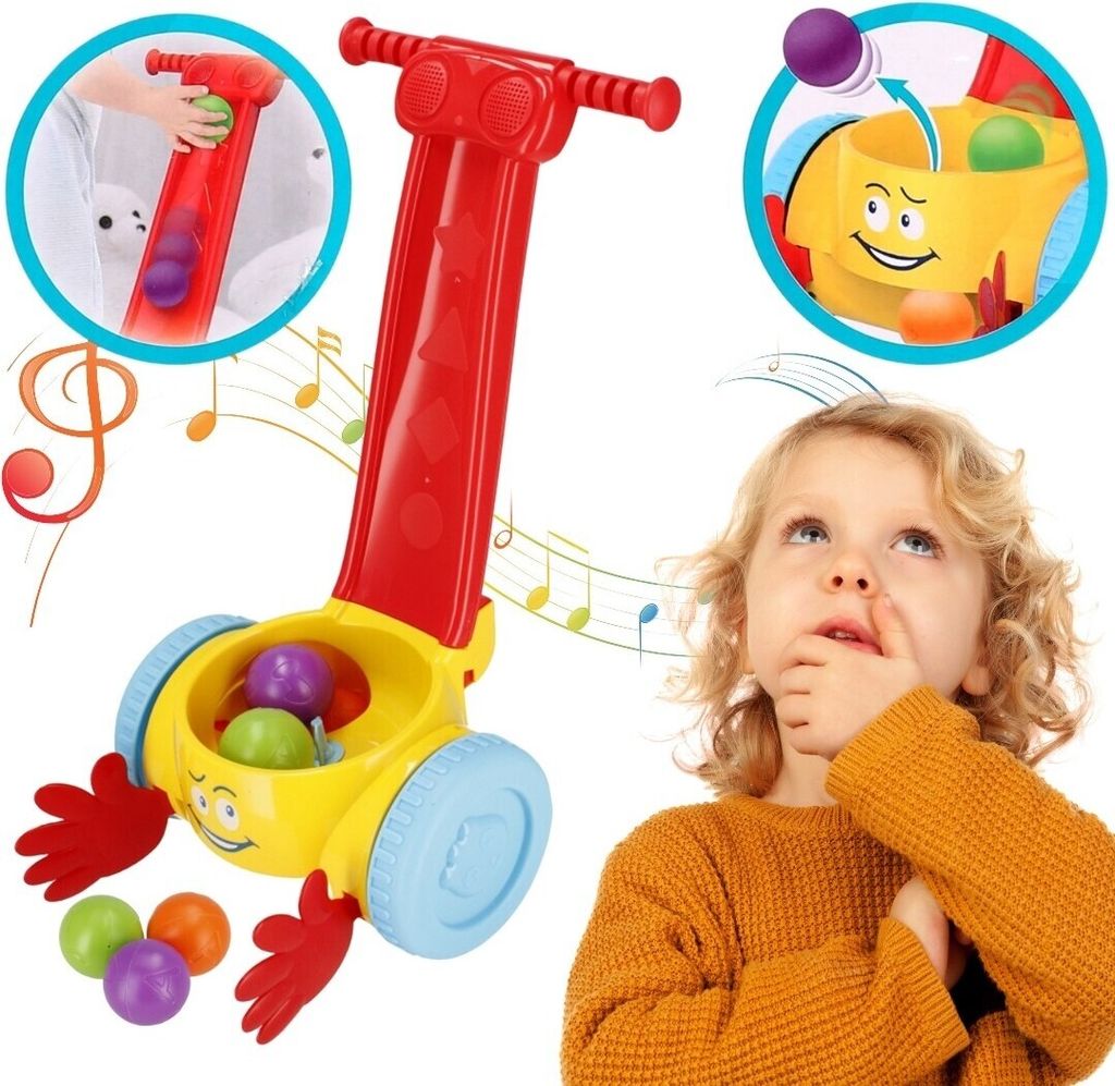 Bam Bam Musikalischer Ballspieler, Babyspielzeug 12m+