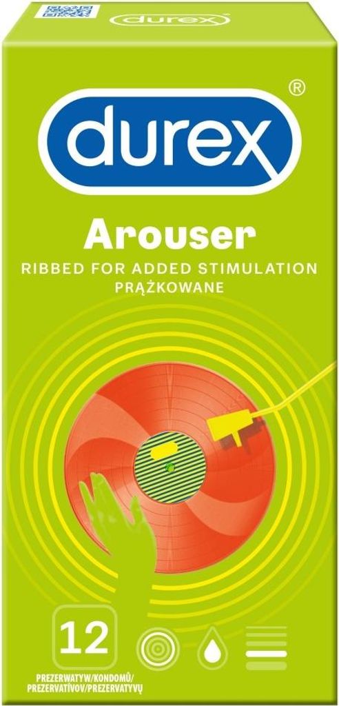 DUREX Arouser gestreifte Kondome 12St. Produktbild 
