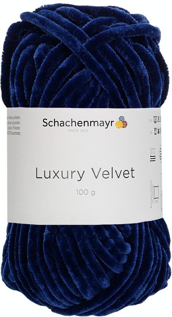 Schachenmayr Luxury Velvet, 100g Navy Handstrickgarne Produktbild 