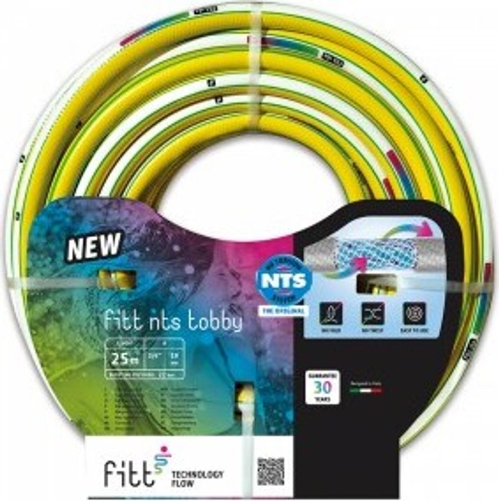Gartenschlauch 1" 50m NTS TOBBY weich 4-Schichten Bradas