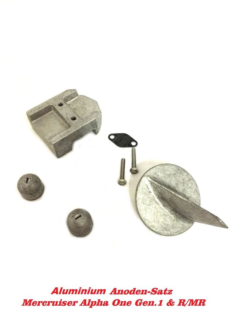 Aluminium Anodensatz Mercruiser Alpha One Gen 1 1983-1990