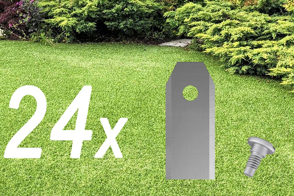 24x nožov pre robotické kosačky | nože pre kosačky Obrázok produktu 