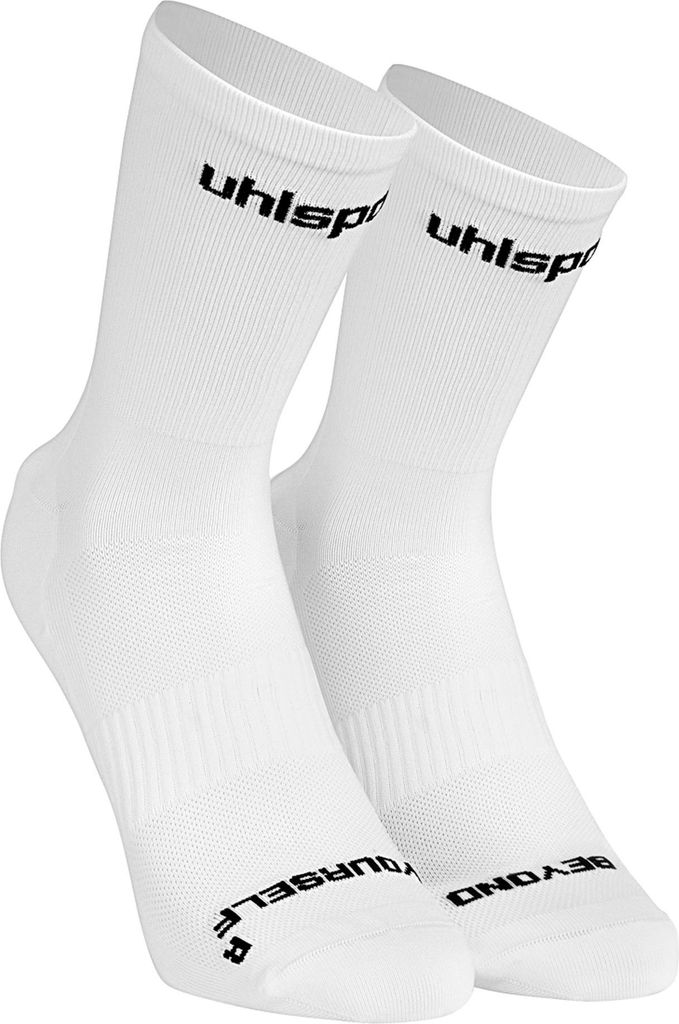 Uhlsport ID Socks Work Progress - weiß/schwarz, Größe:26