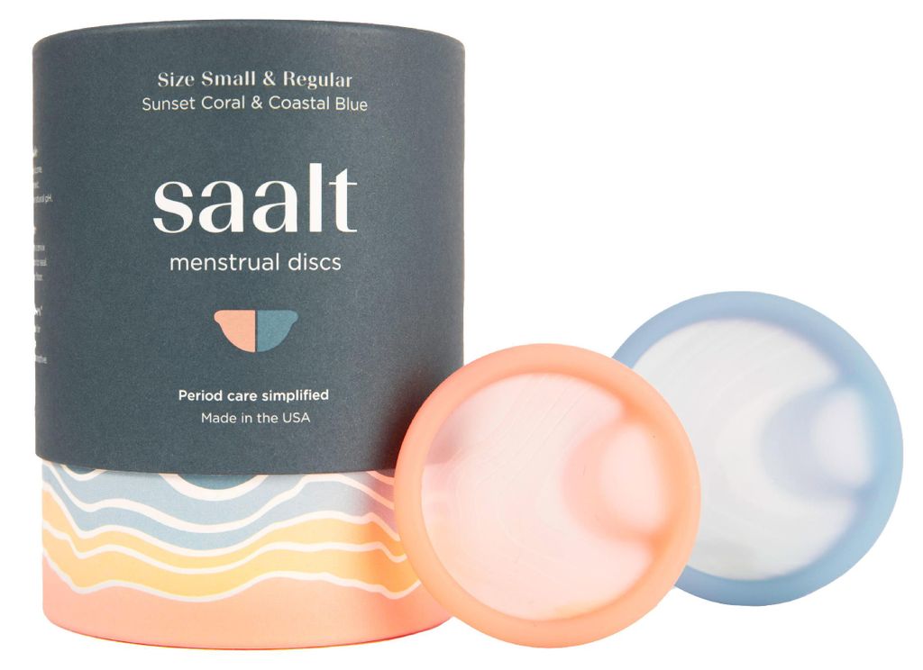 Saalt Menstruationsscheibe Duo Pack, 2 Stück