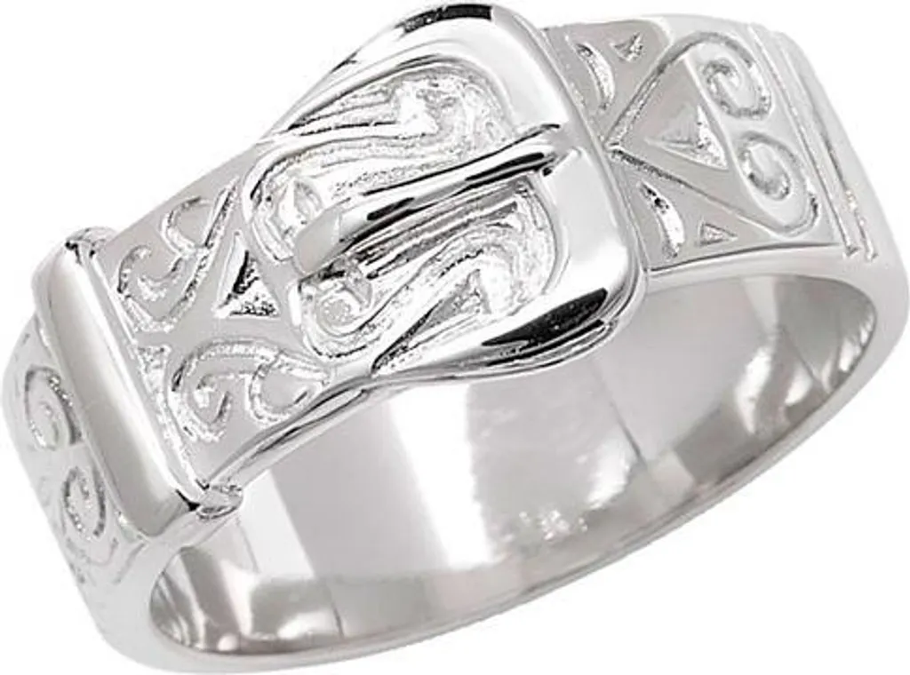 Bague Homme Argent 925 Massif Poli - Taille 58 (18.5mm) de Qualité