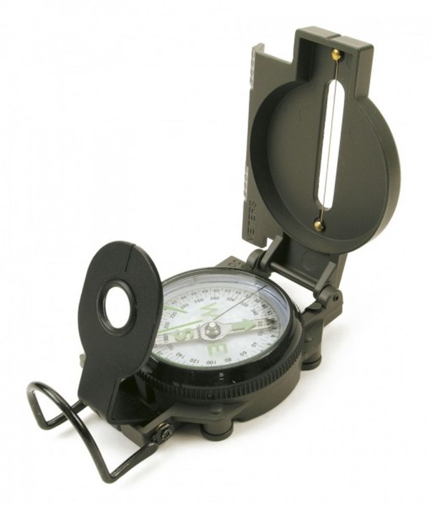 maritimer Taschenkompass Kompass Marschkompass aus Aluminium Wanderkompass 