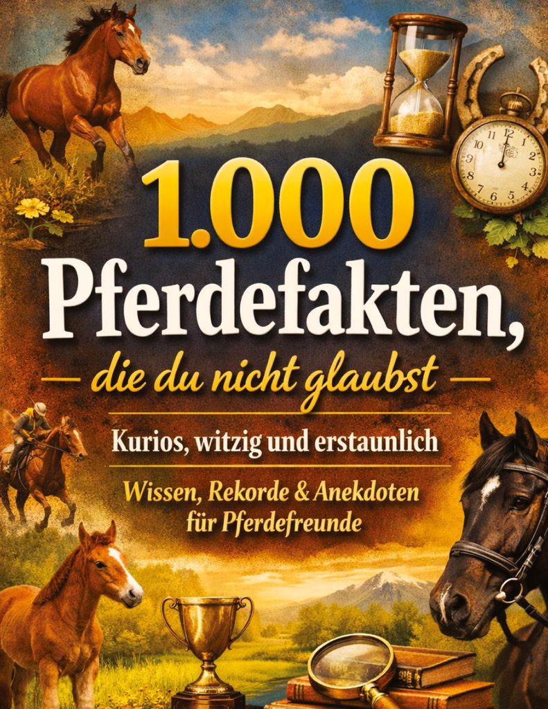 1.000 Pferdefakten, die du nicht glaubst