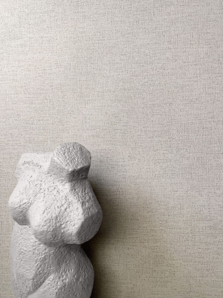 NEWROOM Tapete Taupe Vliestapete Unifarbe - Edle Farben Uni Beige Grau Struktur Textil Unitapete Strukturtapete