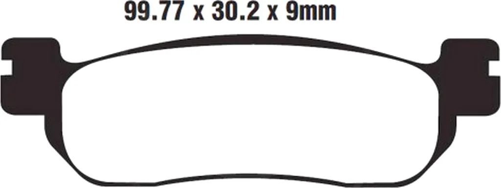 Plaquette de frein avant Yamaha TW 125 Trailway 99-04 : Entretien Facile