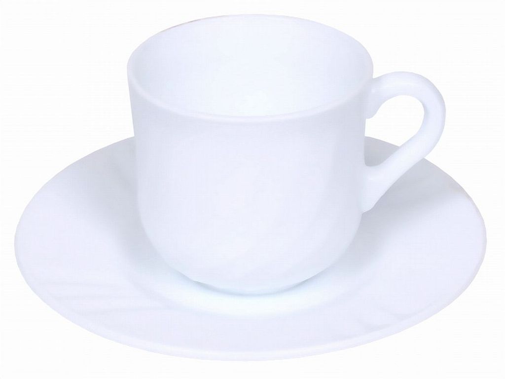 CZ šapo 250ml, 6ks, EBRO bílý, opál.sklo Produktbild 