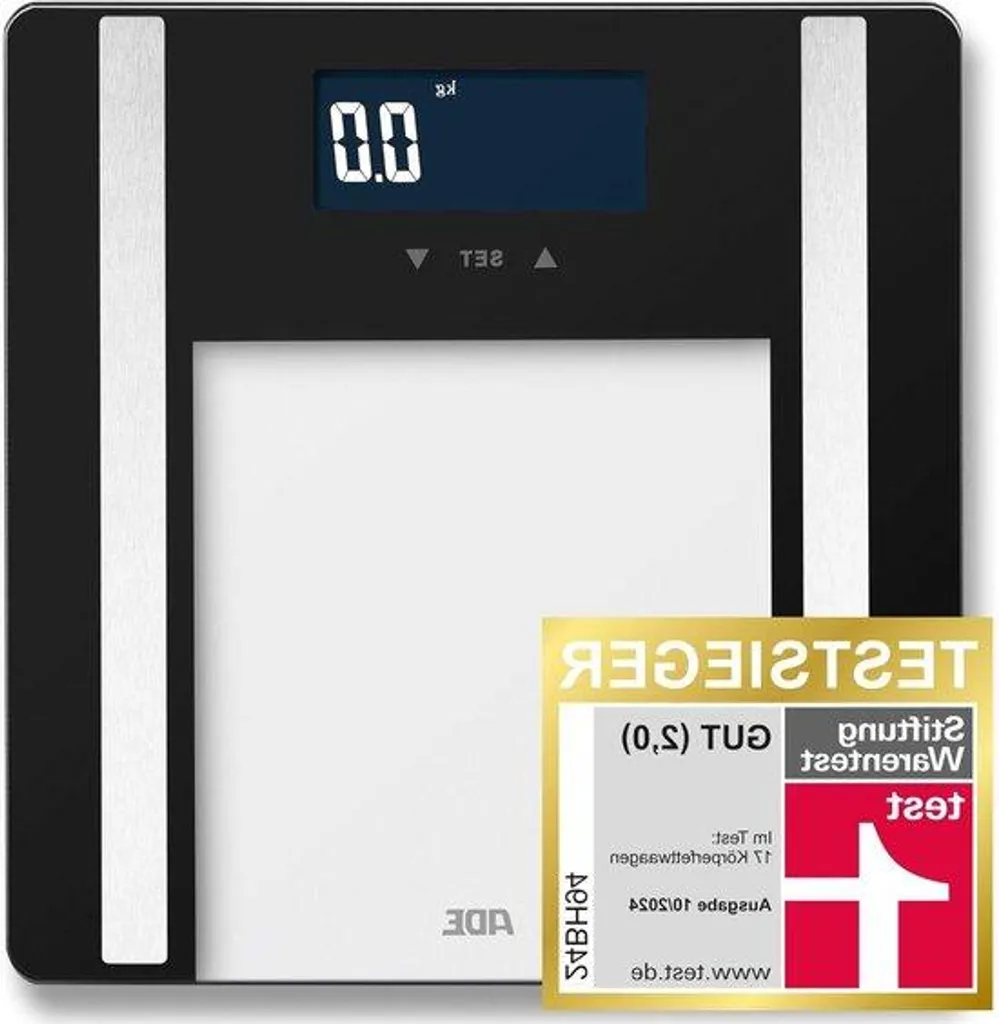 Pèse-personne 200 kg pour forte corpulence avec calcul IMC et eau