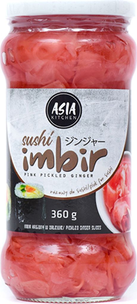 Marynowany różowy imbir 360g - Asia Kitchen Zdjęcie produktu 