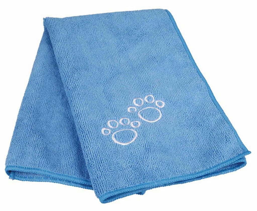 Mikrofaser-Handtuch Trixie Blau 50 × 60 cm