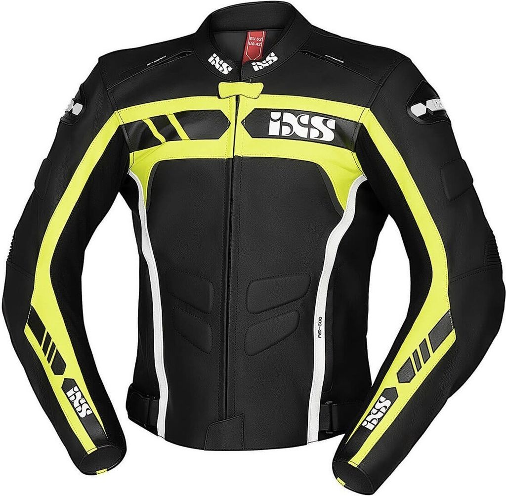 iXS Sport LD Jacke RS-600 1.0 schwarz-gelb-weiss 60H