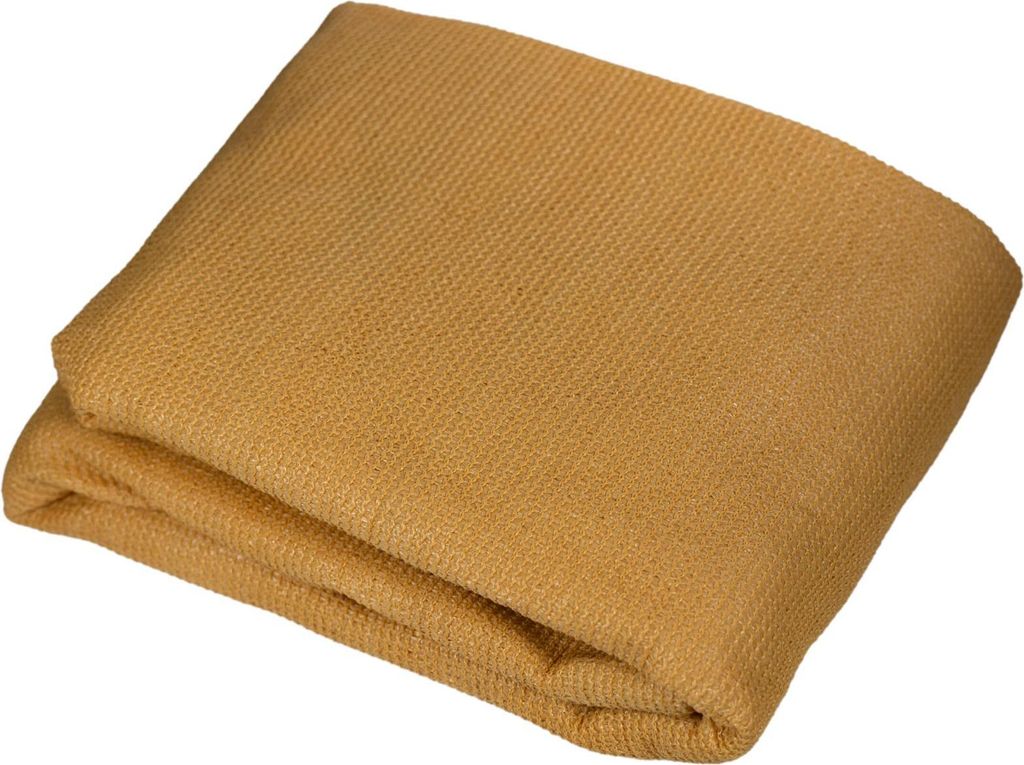 Sonnensegel Dreiecktuch 3x3x3m beige braun Produktbild 