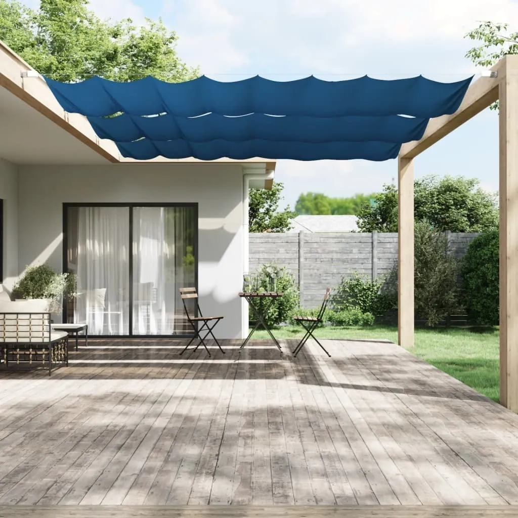 Tenda Verticale 140x1200 cm Maison Exclusive Blu Tessuto Oxford UV