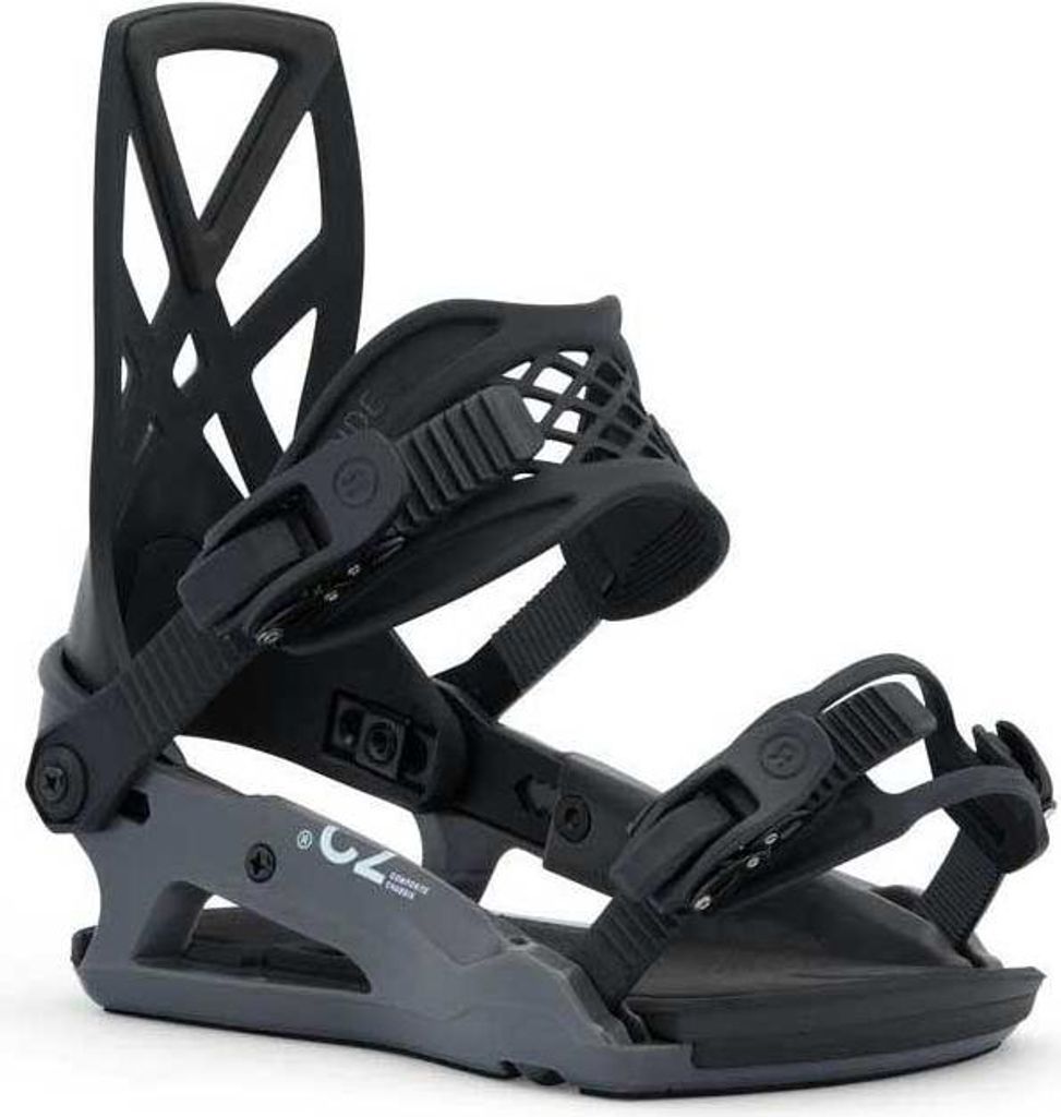 Ride C-2 Snowboardbindungen Schwarz M Schwarz M