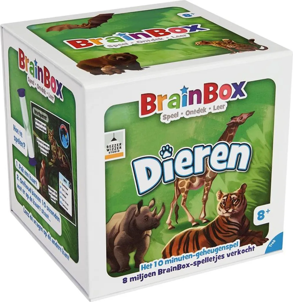 Fini le Désordre avec le Bureau Bruna Brainbox Animaux - Espace de Jeu