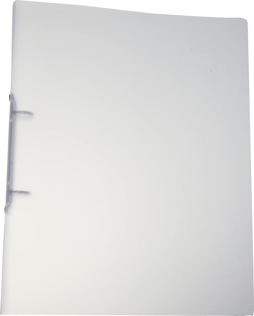 Kangaro Ringbuch, Format A4, 2 Ringe O-Mechanik, Kapazität 25mm, Material PP, Farbe transparent