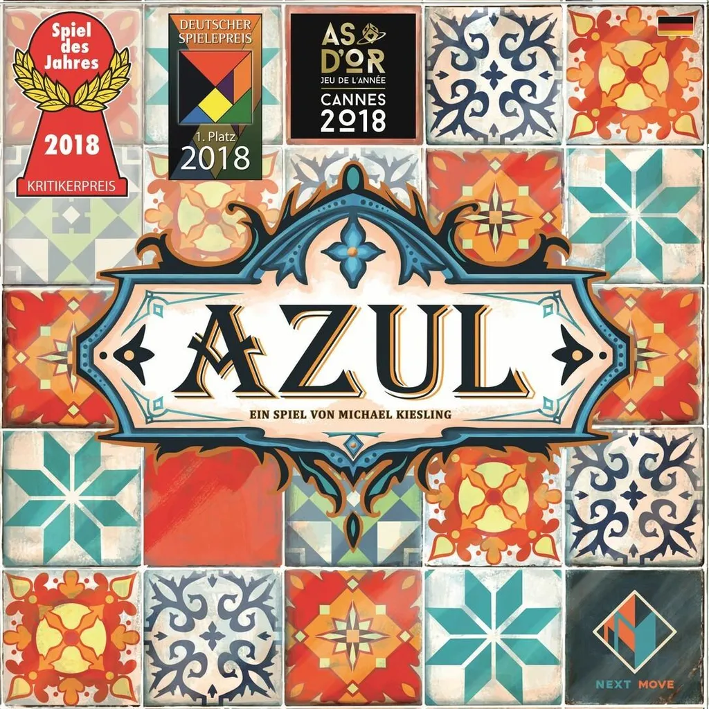 Asmodee Azul Jeu de Société Multicolore - Jeu de Stratégie Planches - 6