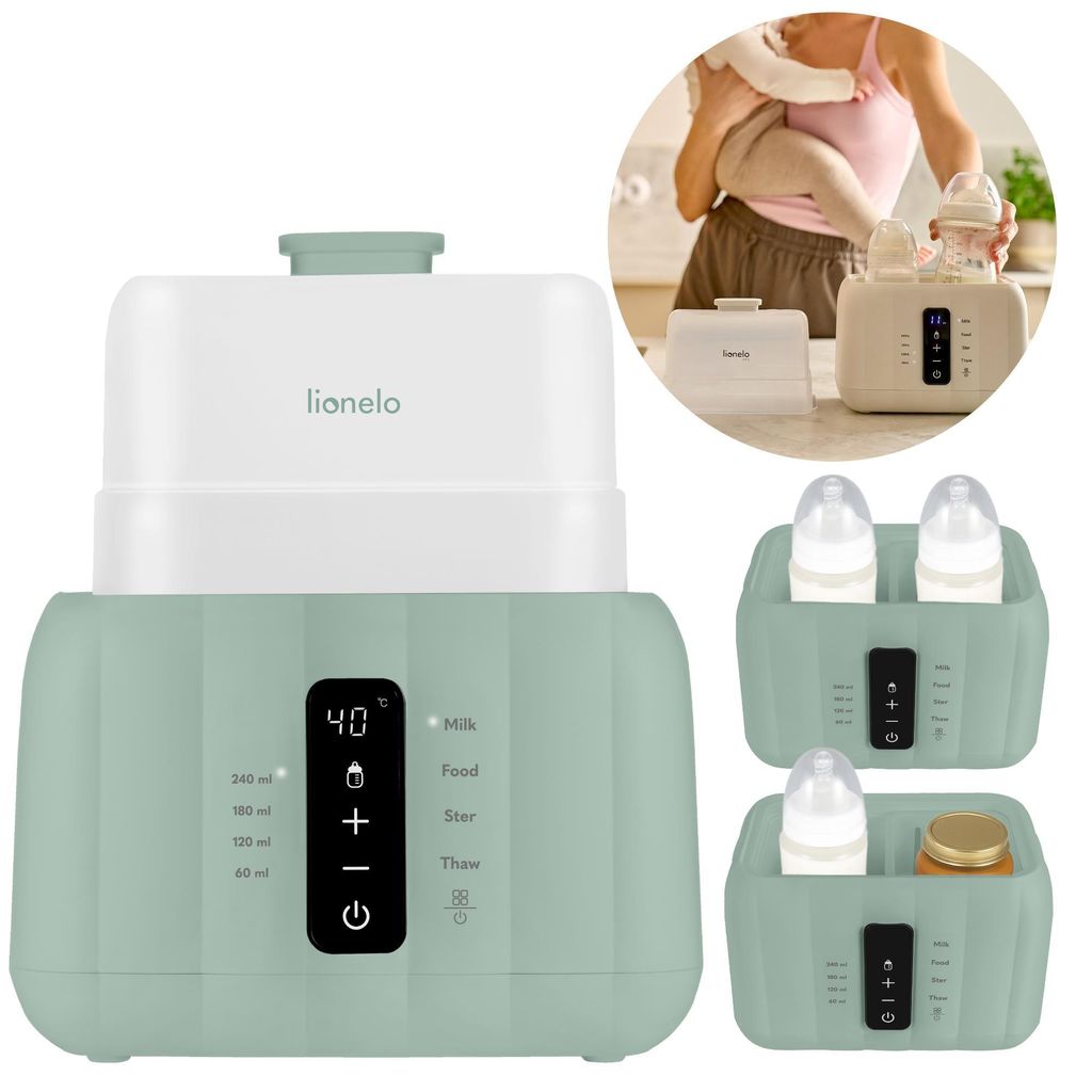 LIONELO Thermup Duo – Chauffe-biberon double pour bébés, 5 Image du produit 