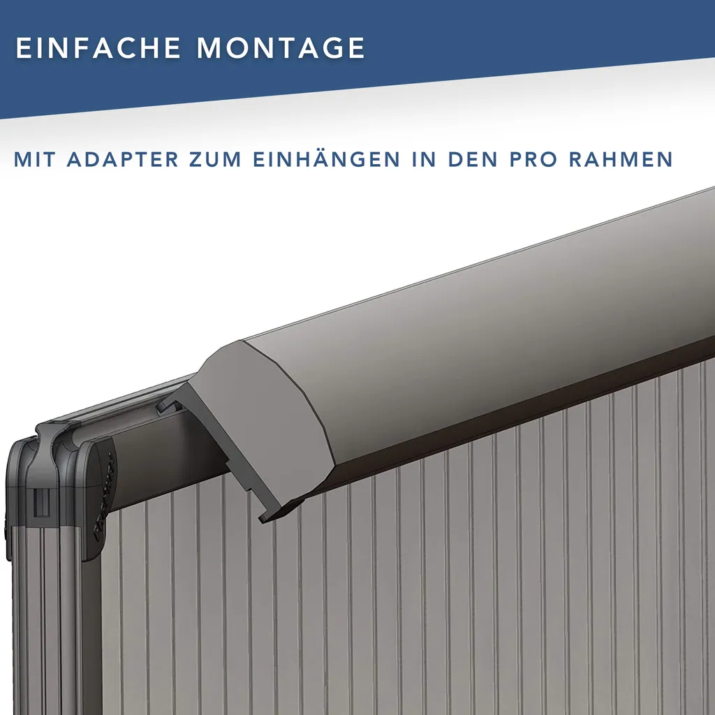Support de Bloc Flipchart Franken FDKMAG Magnétique pour Tableau, 70 cm - 8