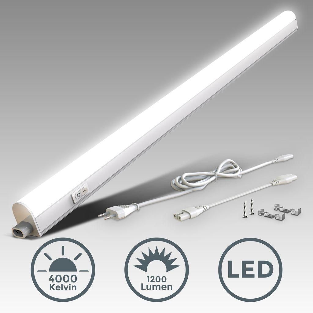 B.K.Licht Lampada sottopensile cucina LED, luce bianca Immagine del prodotto 