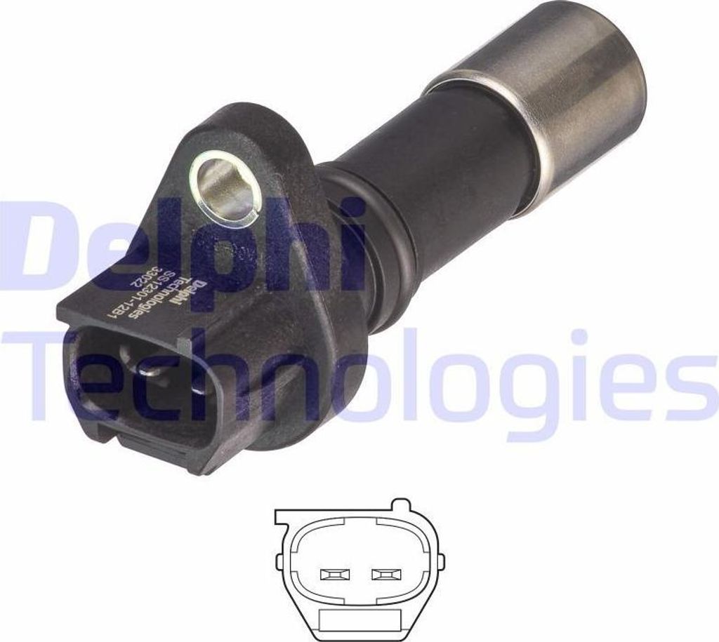 DELPHI SS12301-12B1 Kurbelwellensensor Impulsgeber für TOYOTA Yaris Schrägheck (P9)