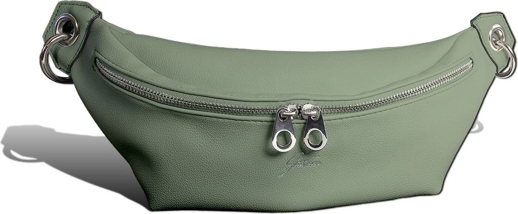 Gürteltasche grün Glüxklee Tasche Kunstleder D2OTD5029G