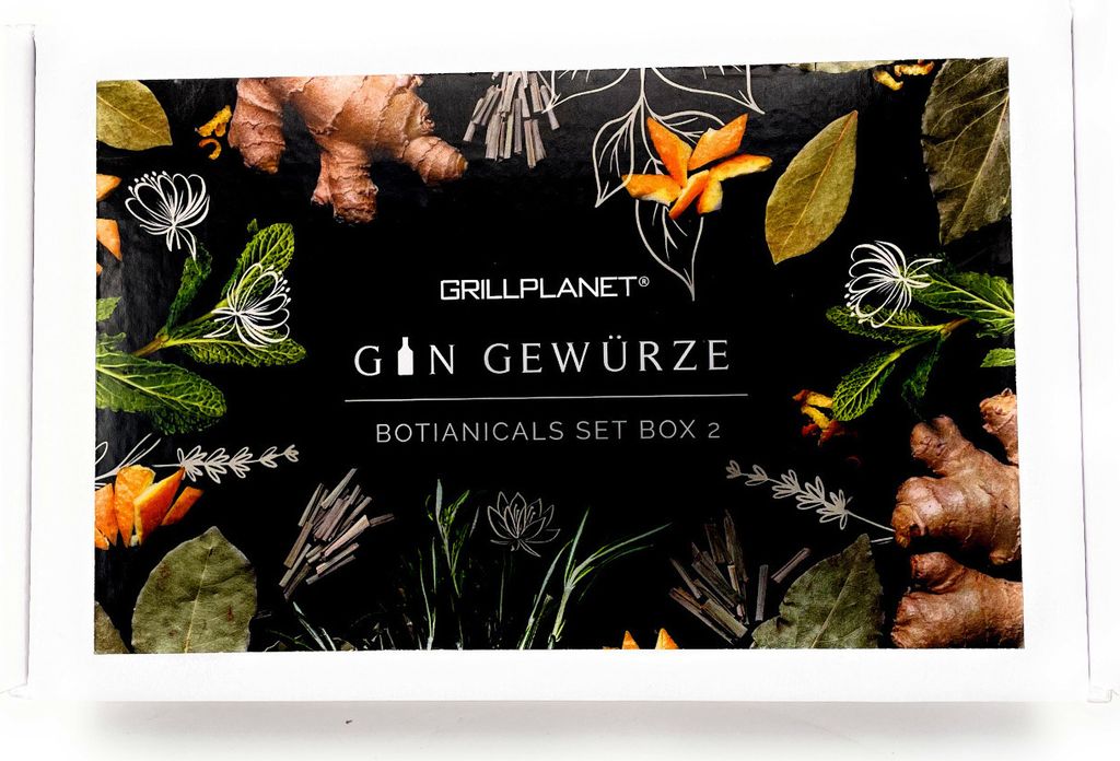 Gin Gewürz Geschenk Set 2