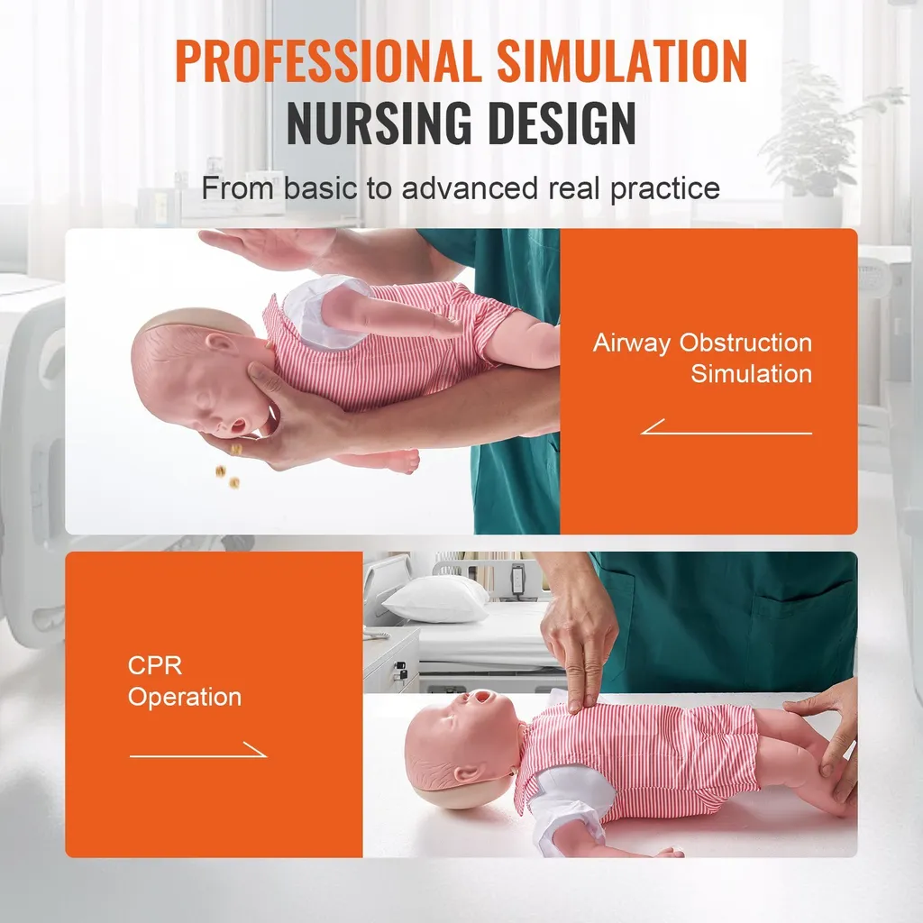 Simulateur de réanimation pédiatrique et mannequin de secourisme