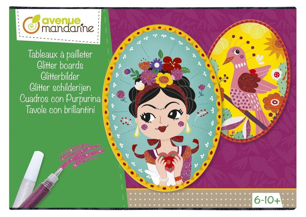 Avenue Mandarine Kreativset, Glitterbilder