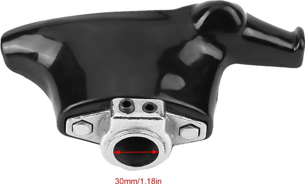 Schwarzer Plastik -Nylonmontage -Definitionskopf für Reifenwechslermaschinendurchmesser 30 mm