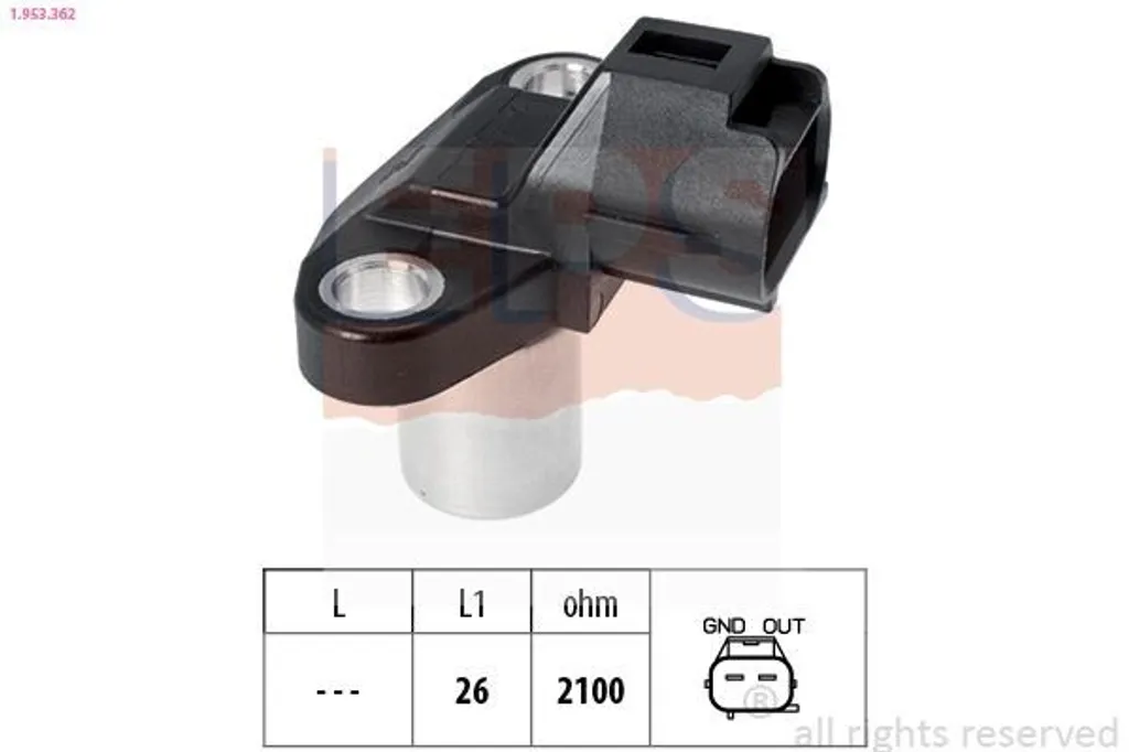Capteur Arbre à Cames Opel Vectra 3.0 CDTI Haute Performance 03-