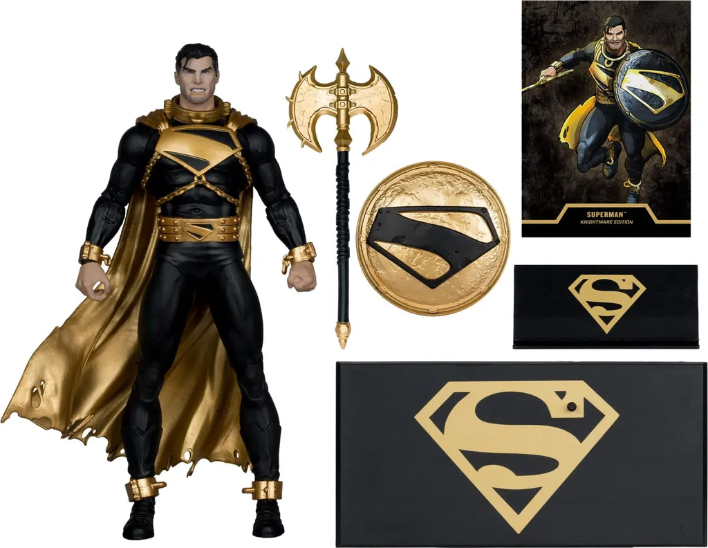 Superman Future State Figurine Articulée DC Multiverse Gold Label 18 cm
