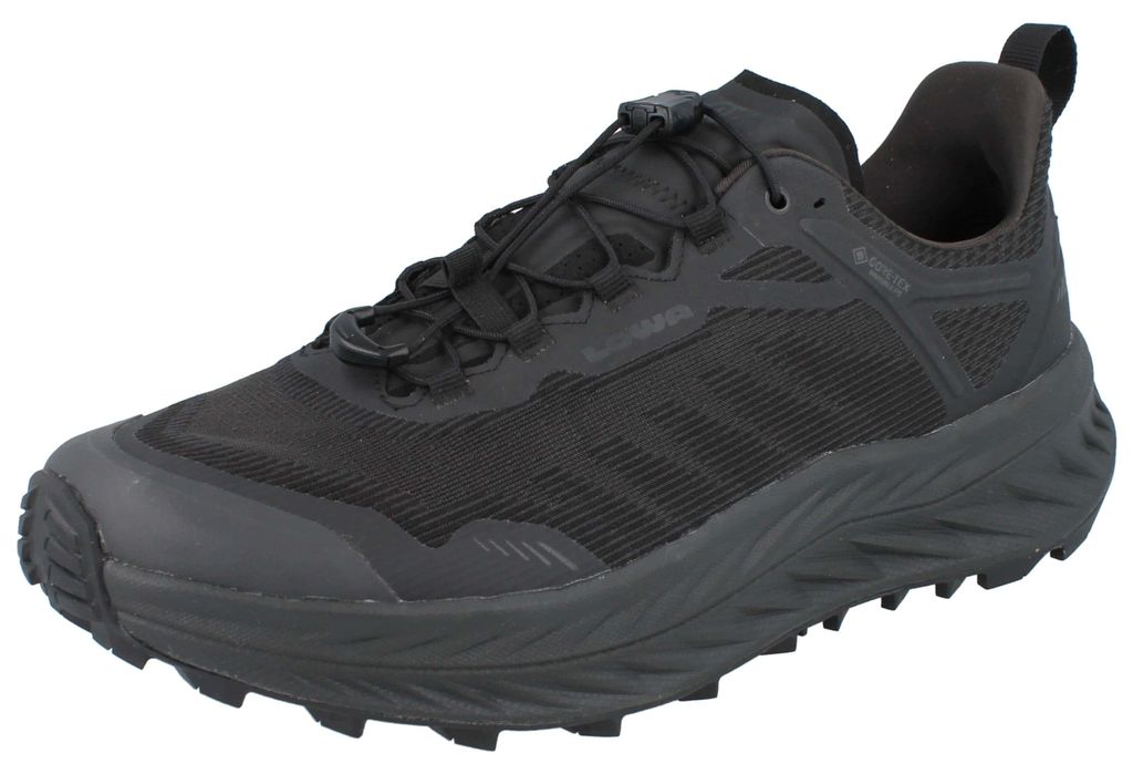 LOWA Fortux GTX Herren Trailrunningschuhe schwarz Synthetik Produktbild 