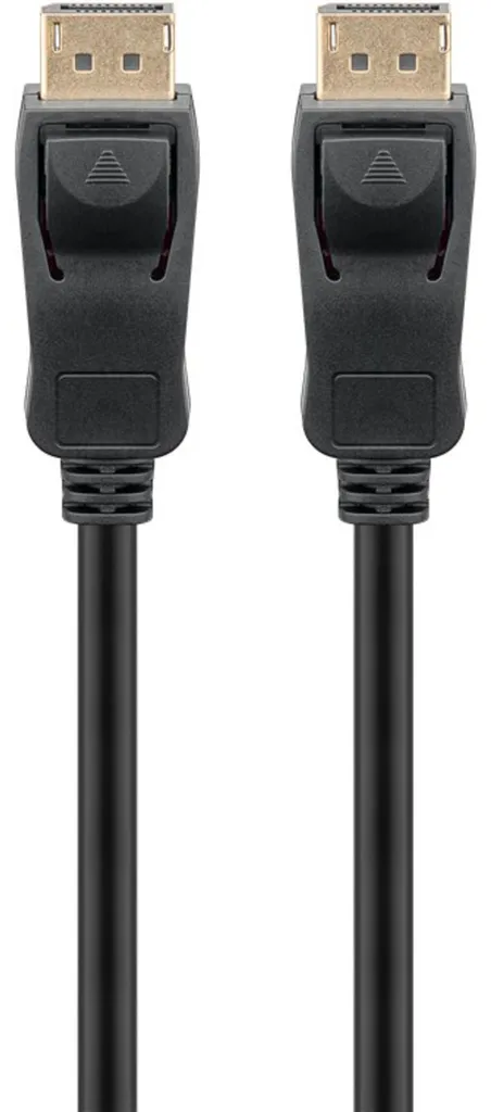 Goobay 74754 Câble DisplayPort 5m Noir Haute Résolution Vidéo UHD