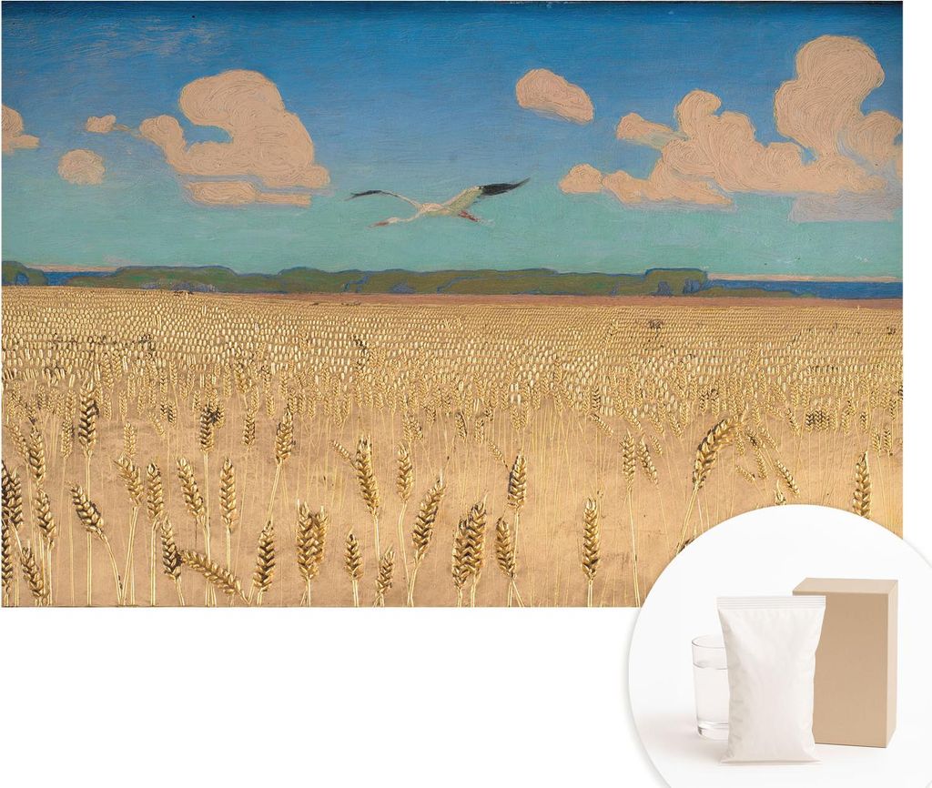 Fototapete - Wandbilder für Wohnzimmer - 104x70 cm - Dekorative Wandfolie - Modernes Design für Wanddekoration - Tapeten für Innenräume - Weize...