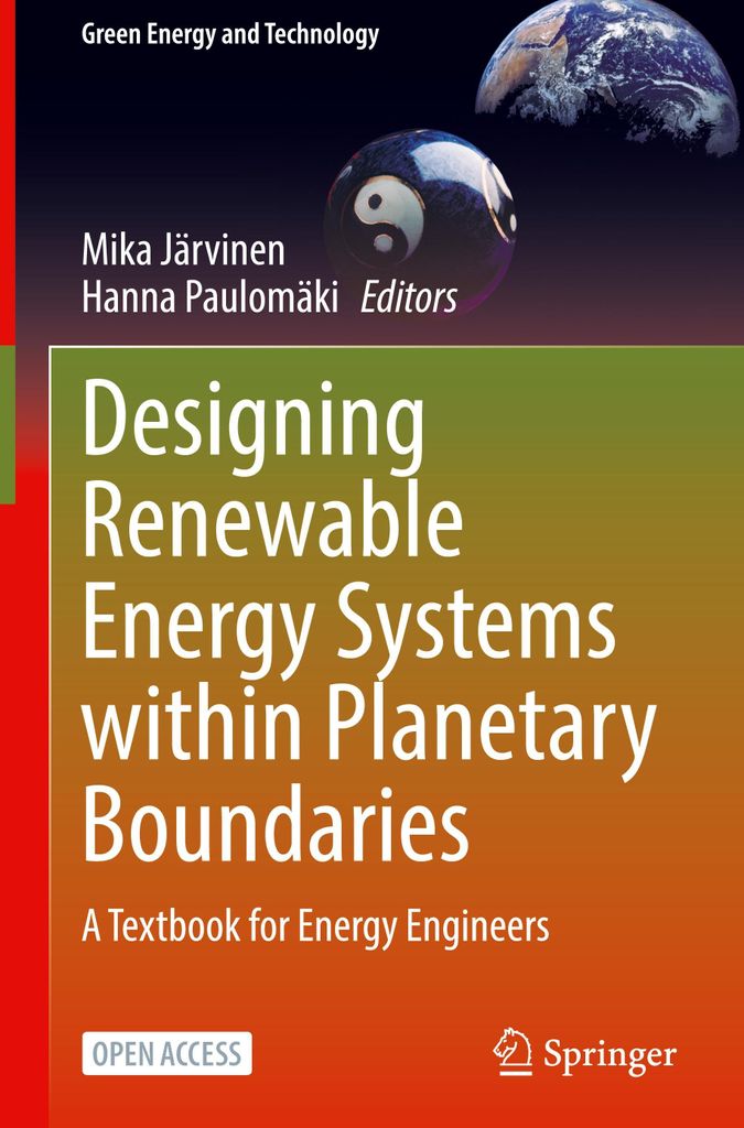 Designing Renewable Energy Systems within Planetary Boundaries