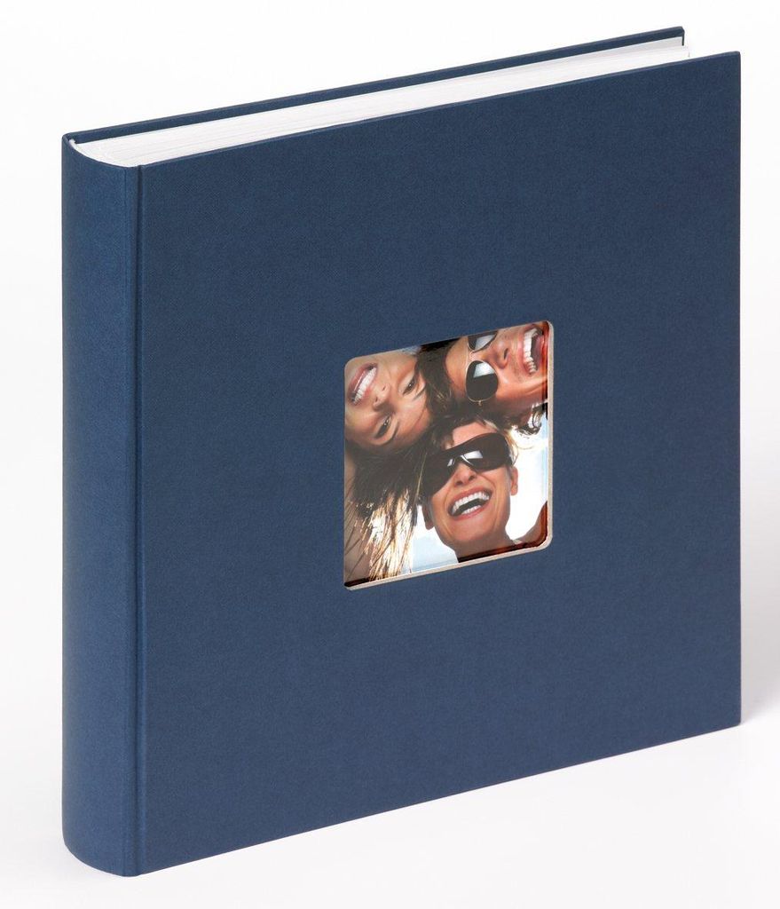 Walther Fun, blau. Fotoalbum, formaat 30x30 cm, 100 Productafbeelding 