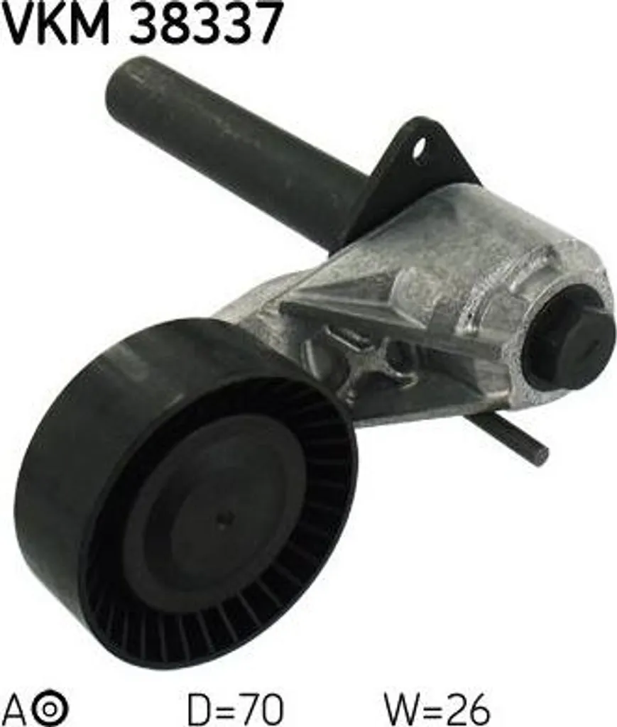 SKF VKM 38337 Rouleau tendeur de courroie pour BMW X5 et X6 11287799851