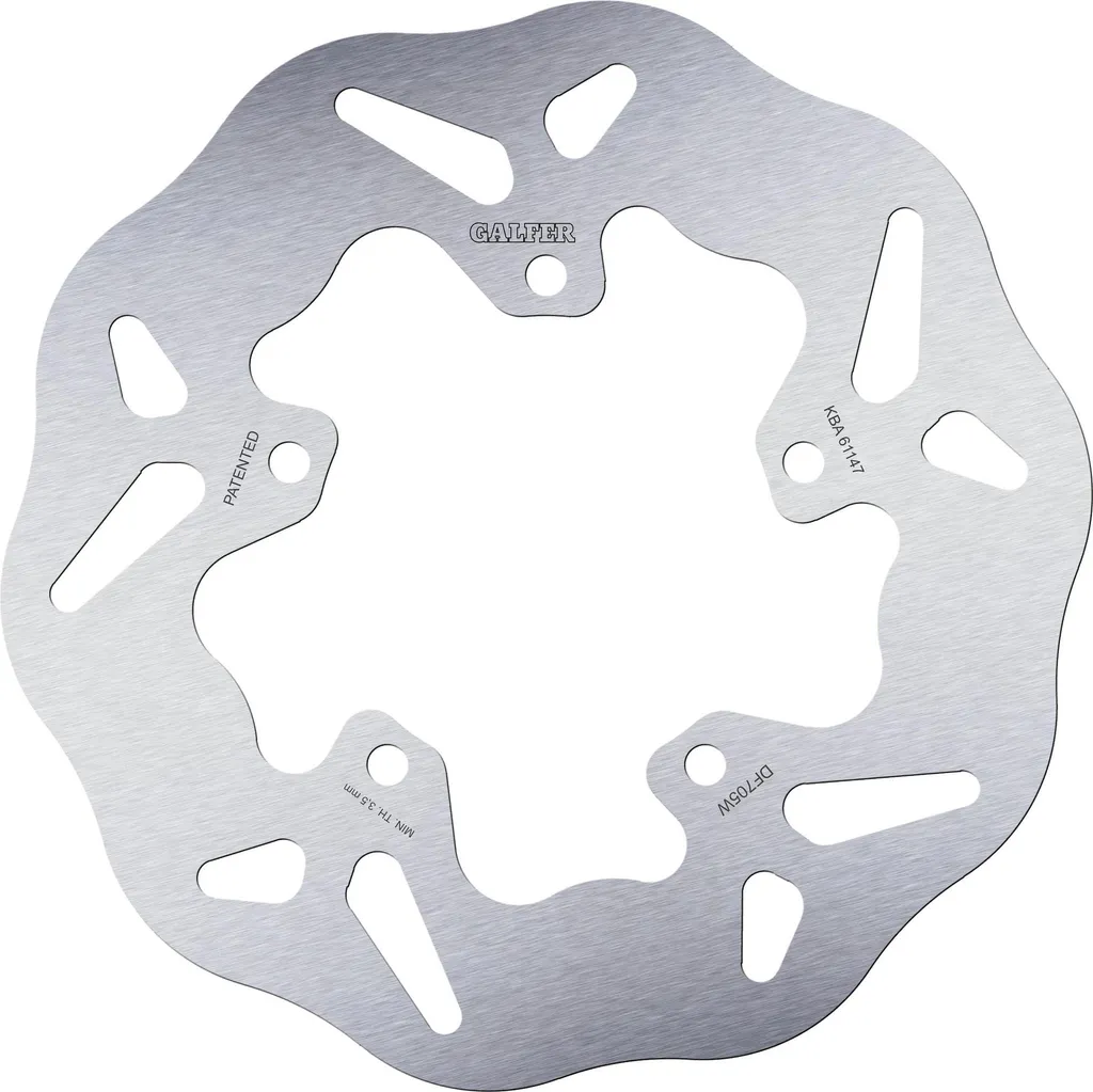 Disque de frein de vélo Galfer Ø 175mm avec fixation 5 trous standard