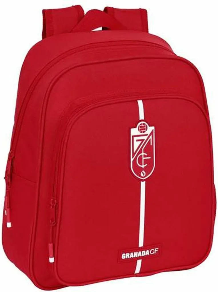 Sac à dos Granada C.F. Rouge 28x34x10 cm pour enfant passionné de foot