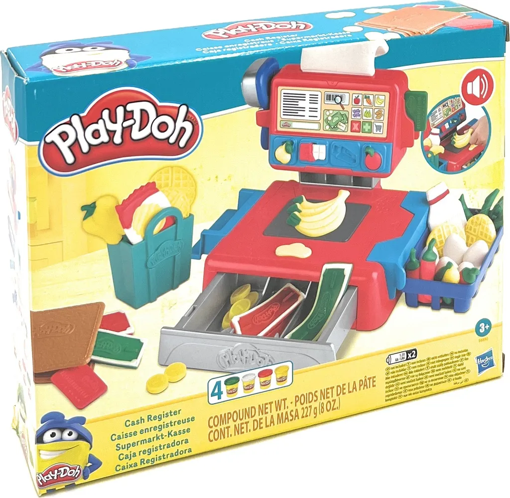 Caisse Enregistreuse Play-Doh Hasbro E68905L0 Interactive avec Scanner Sonore - 12