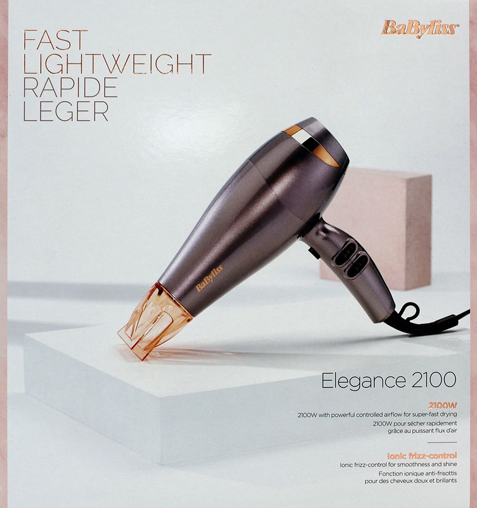 BaByliss Elegance 2100 2200 W szary Zdjęcie produktu 6